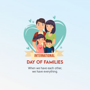 International Day Of Families Business Poster For Twitter