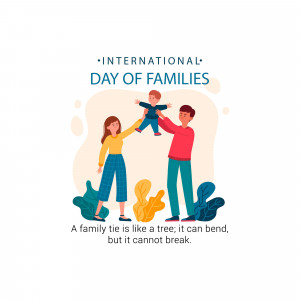 International Day Of Families Marketing Image For Twitter