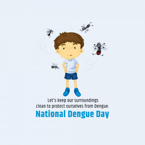 National Dengue Day Awareness Branding Post For Facebook