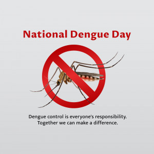 National Dengue Day Awareness Banner For Threads
