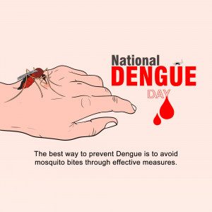 National Dengue Day Awareness Branding Post For Facebook