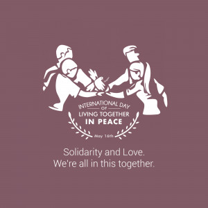 International Day Of Living Together In Peace Graphic For Threads