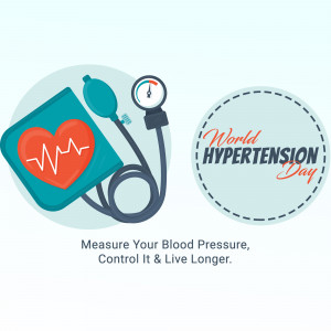 World Hypertension Day Awareness Design For X