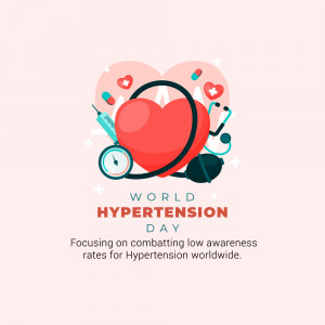 World Hypertension Day Illustration Post For Twitter