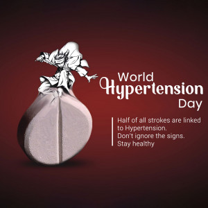 World Hypertension Day Awareness Artwork For Threads
