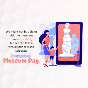 International Museum Day - Virtual Tour Flyer For Threads