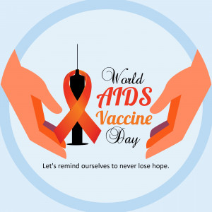 World AIDS Vaccine Day Awareness Post For Facebook