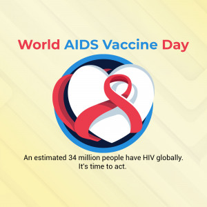 World AIDS Vaccine Day Awareness Banner For WhatsApp