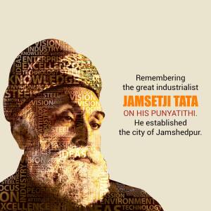 Jamsetji Tata - Remembering The Industrialist Post For WhatsApp