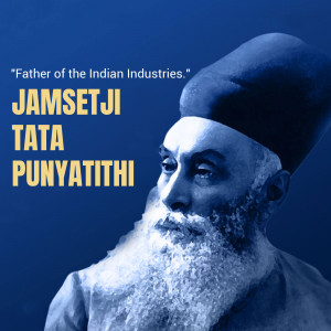 Jamsetji Tata Punyathithi Post For Instagram