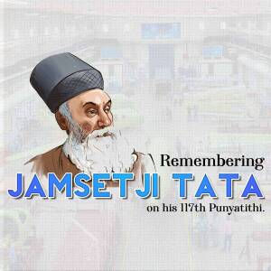 Jamsetji Tata 117th Punyathithi Artwork For Telegram