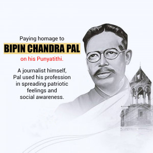Bipin Chandra Pal Punyathithi Marketing Image For X