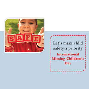 Child Safety Awareness Template For Twitter