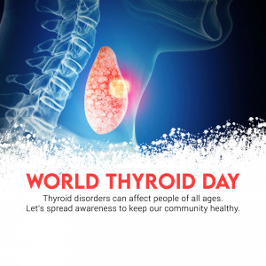 World Thyroid Day Awareness Graphic For Twitter