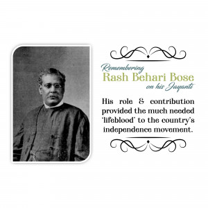 Rash Behari Bose - Remembering A Patriot Post For Instagram