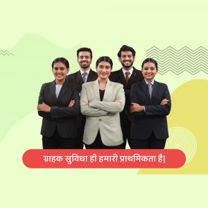 Group of diverse business professionals in suits