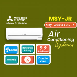 Mitsubishi MSY-JR Air Conditioner with features