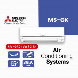 Mitsubishi MS-GK Series Air Conditioner - 24k BTU