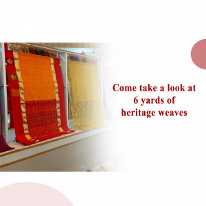 Heritage Sarees Collection Graphic For Google Business Profile