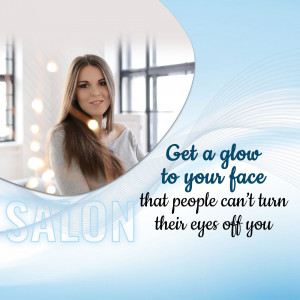 Salon Glow Up Template For WhatsApp