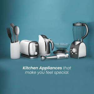 Modern Kitchen Appliances Image For Twitter