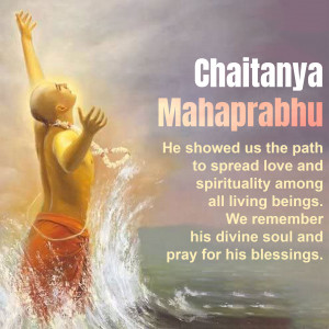 Chaitanya Mahaprabhu - Divine Soul Poster For Telegram