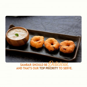 Delicious South Indian Breakfast Branding Post For Instagram