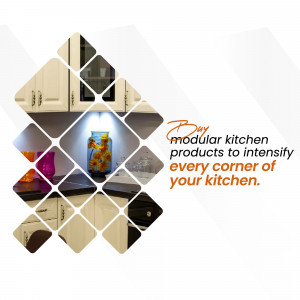 Modular Kitchen Design Post For Google Business Profile
