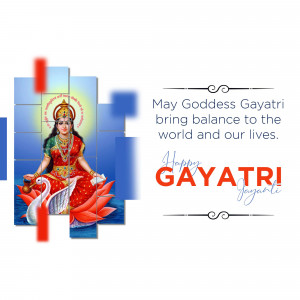 Happy Gayatri Jayanti Social Media Post For Instagram