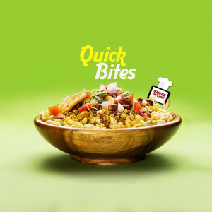 Quick Bites - Delicious Street Food Graphic For WhatsApp