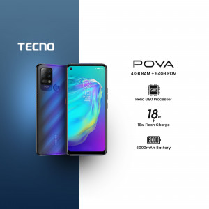 Tecno Pova Smartphone - 4GB RAM + 64GB ROM Advertisement For Threads