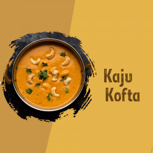 Kaju Kofta - A Delicious Indian Curry Social Media Post For X