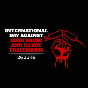 International Day Against Drug Abuse And Illicit Trafficking Poster For Pinterest