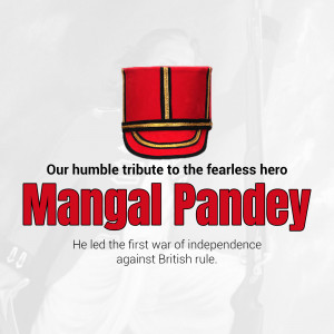 Mangal Pandey - First War Of Independence Marketing Image For Google Business Profile