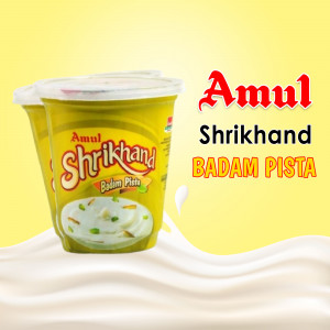 Amul Shrikhand Badam Pista Banner For Telegram