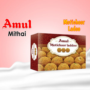 Amul Motichoor Ladoo Marketing Image For Facebook