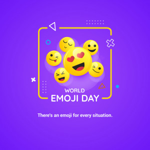 World Emoji Day Celebration Template For Threads