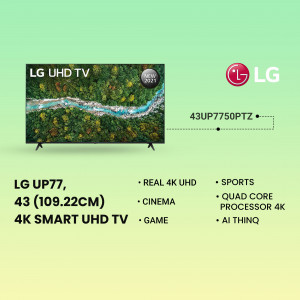 LG 43UP77 UHD TV - Immersive Viewing Experience Post For X