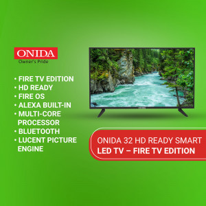 Onida 32 HD Ready Smart LED TV - Fire TV Edition Template For LinkedIn