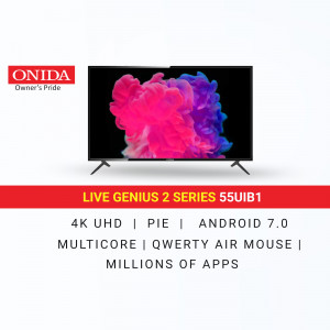 Onida Live Genius 2 Series 55UIB1 4K UHD Smart TV Artwork For Instagram