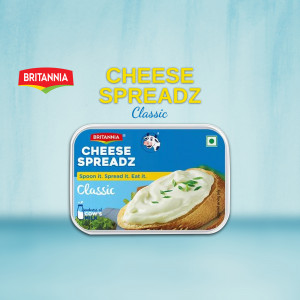 Britannia Cheese Spreadz Classic Design For WhatsApp