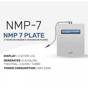 NMP-7 Water Ionizer with LCD Display