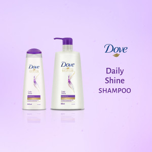Dove Daily Shine Shampoo Advertisement For X
