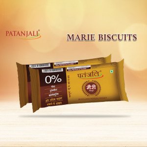 Patanjali Marie Biscuits Promotional Banner For WhatsApp
