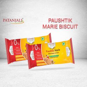 Patanjali Paushtik Marie Biscuit Business Poster For X