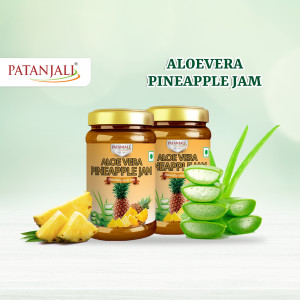 Patanjali Aloe Vera Pineapple Jam Image For LinkedIn
