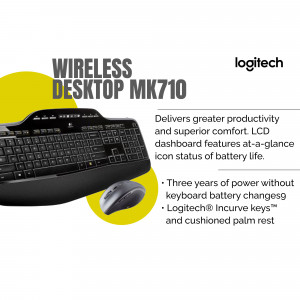Logitech Wireless Desktop MK710 Post For Threads