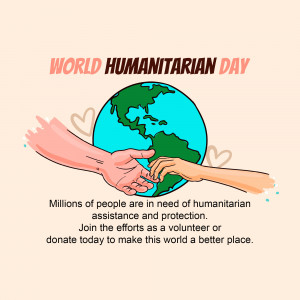 World Humanitarian Day Illustration Image For Threads