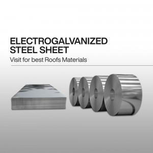 Electrogalvanized Steel Sheet Rolls Business Poster For WhatsApp