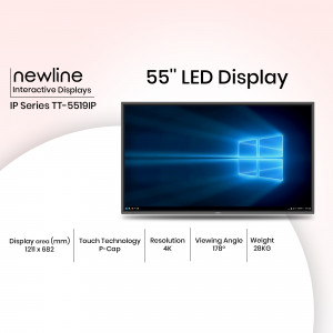 Newline 55 inch Interactive LED Display with Windows Interface